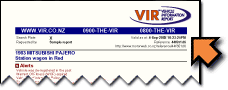 Reference number